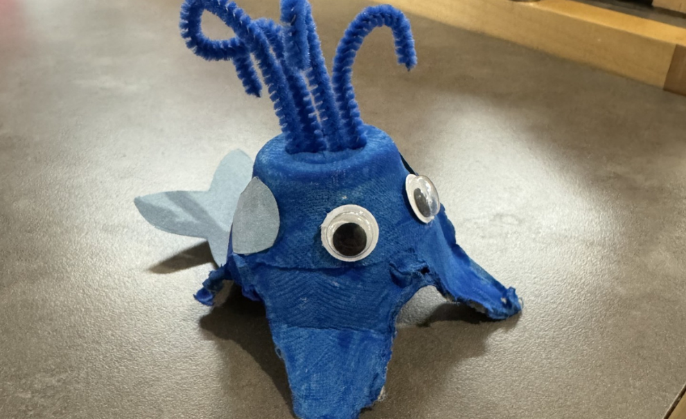 Egg Carton Whale