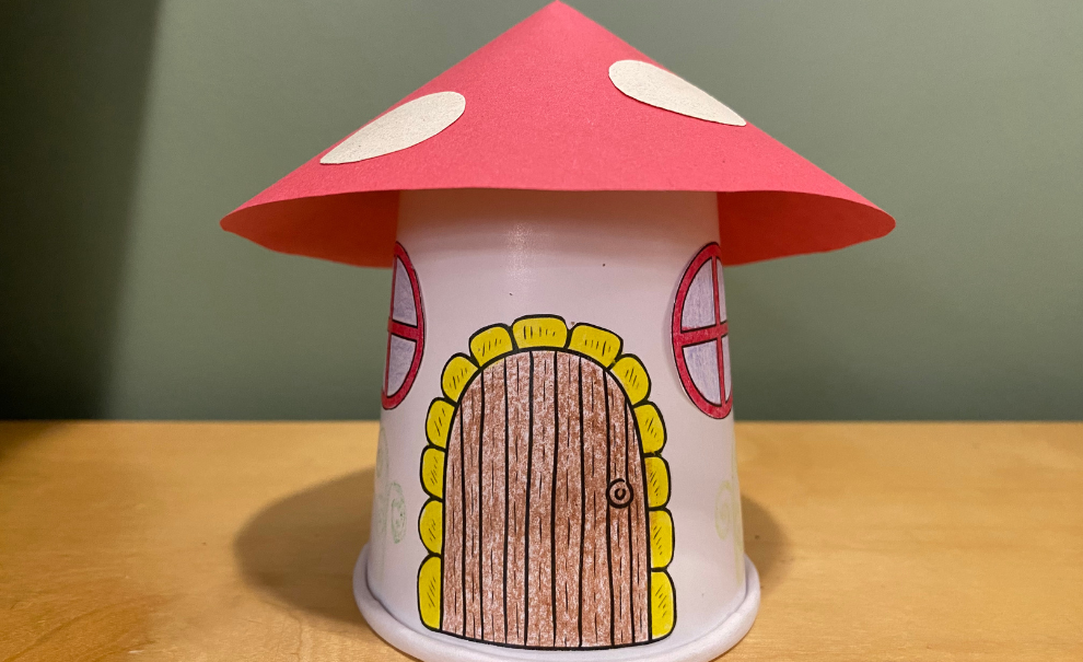 Mushroom Fairy House Craft