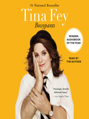 Book Cover:tina fey with men's hands on a yellow background