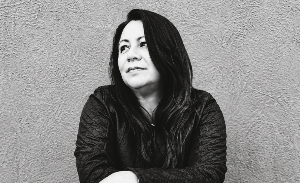 black and white of Cristina Querrer