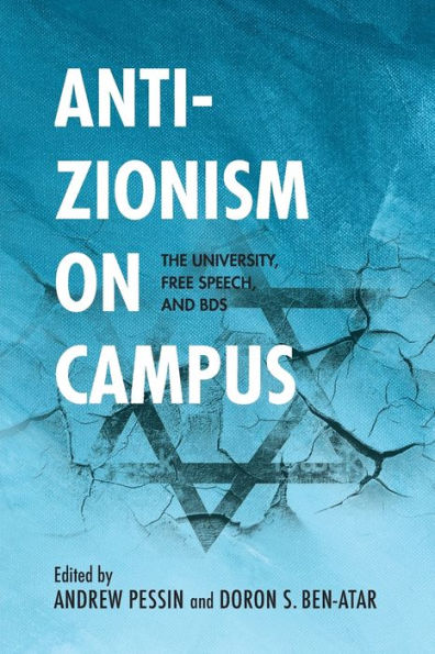 book cover of anti-zionism on campus