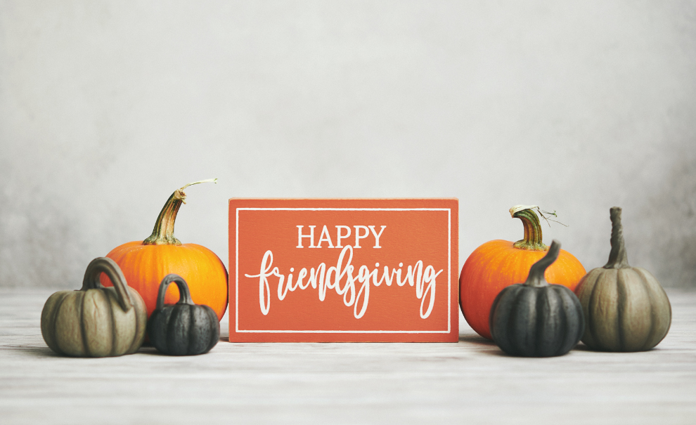 Friendsgiving sign image