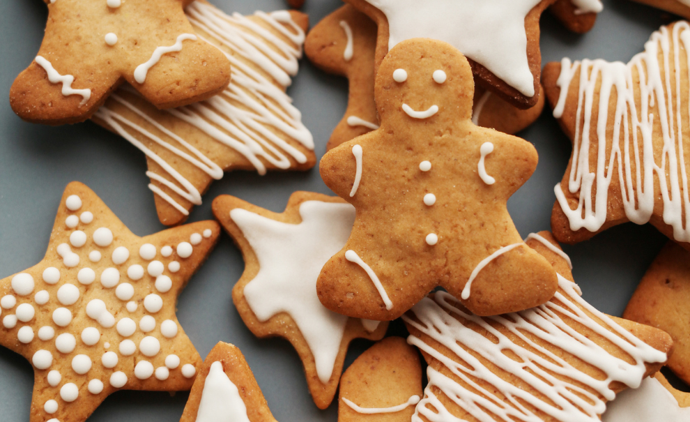 Image of holiday themed cookies