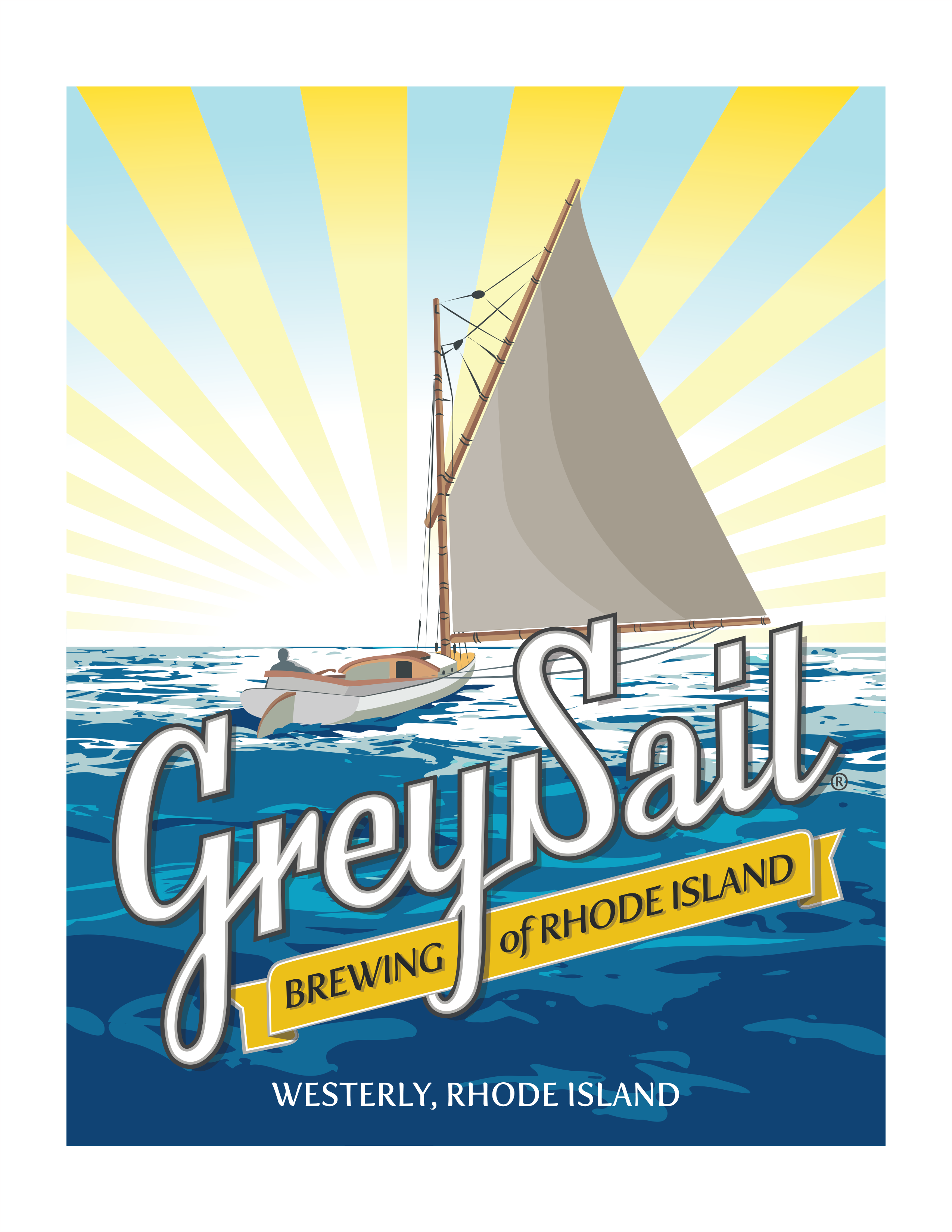 Grey Sail Brewing of RI logo