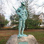 Hiker Memorial dedicated to the Veterans of the Spanish American War