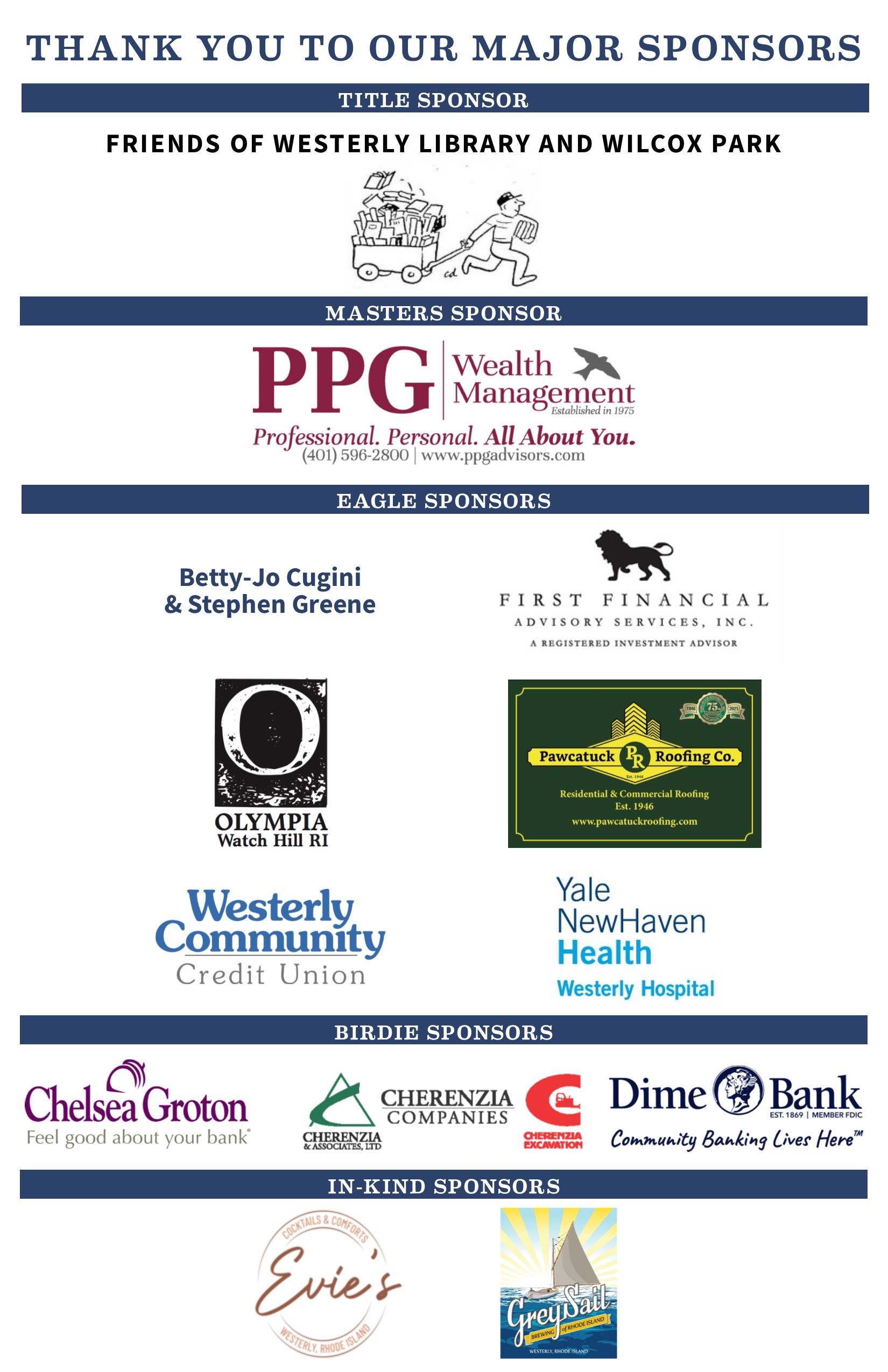 Sponsor Logos
