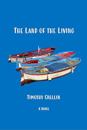 blue book cover with illustrations of boats