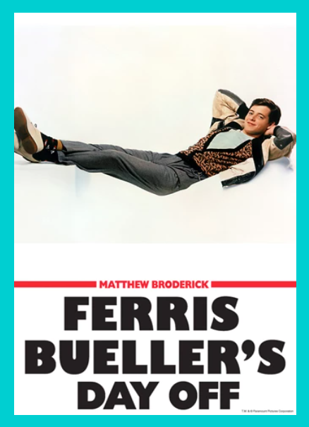 Ferris Bueller's Day Off film cover