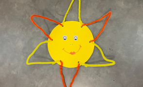 Pipe Cleaner Sun Craft