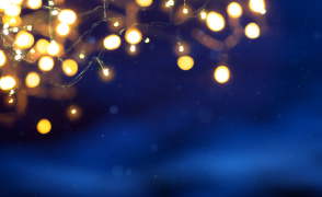 branches with lights