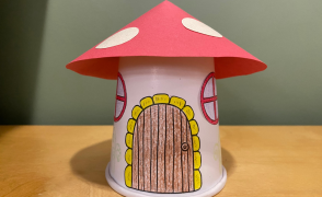 Mushroom Fairy House Craft