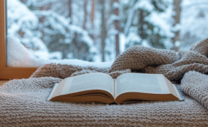 Book in winter
