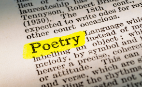 new text with poetry