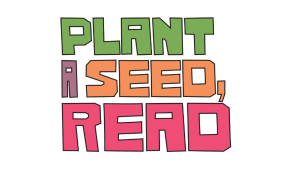 text displaying plant a seed, read in green, orange and pink