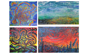 colorful abstract paintings