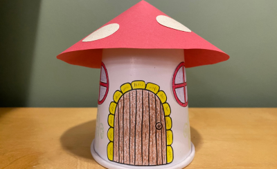 Mushroom Fairy House Craft