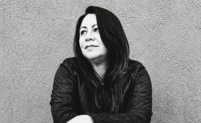 black and white of Cristina Querrer